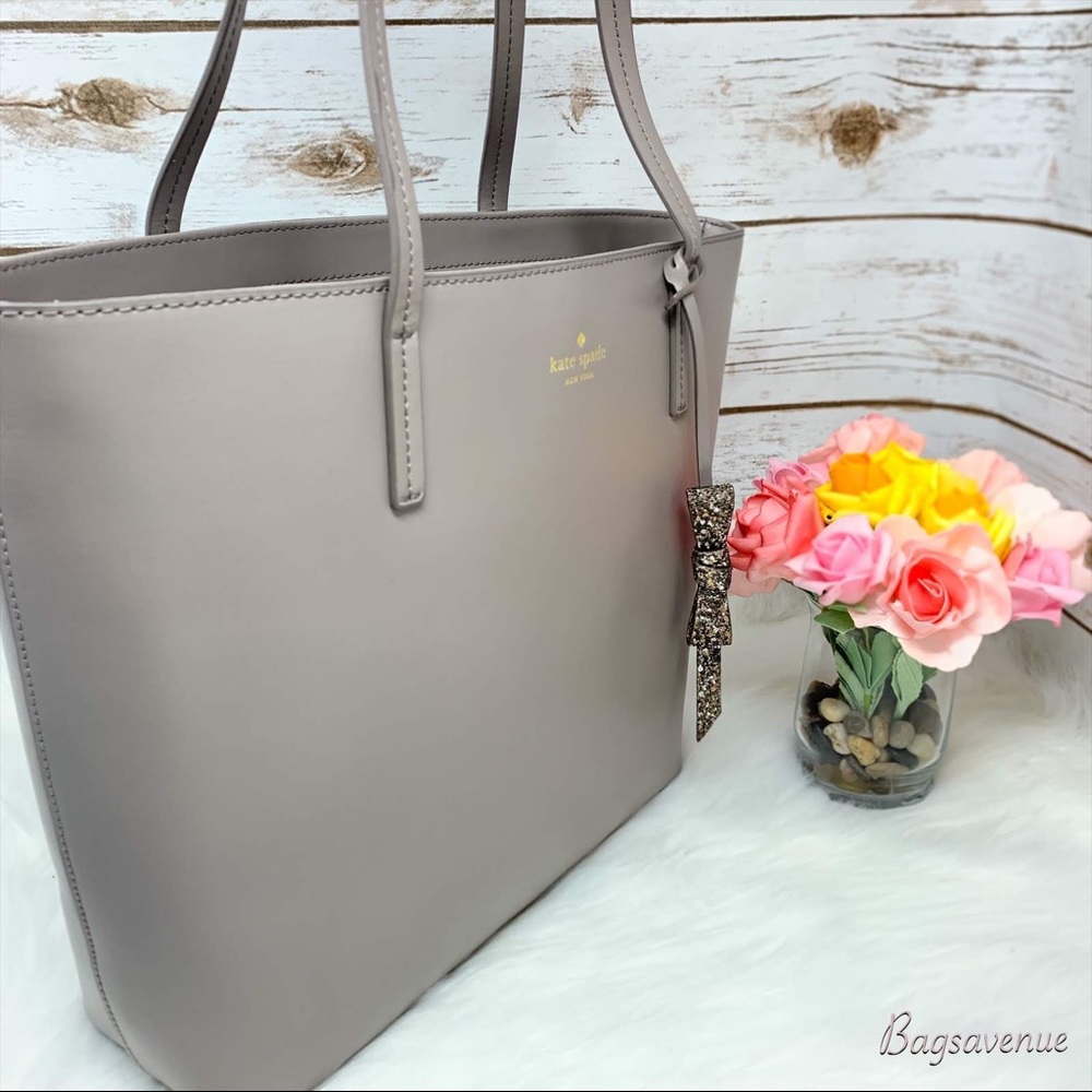 Karla seton drive tote cityscape kate spade gray - Picture 3 of 8